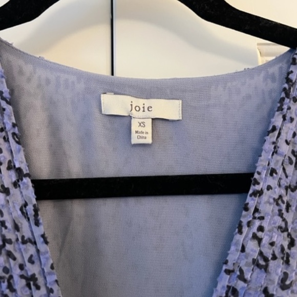 Joie Harlie gathered leopard-print fil coupé chiffon midi dress - XS - Picture 5 of 10